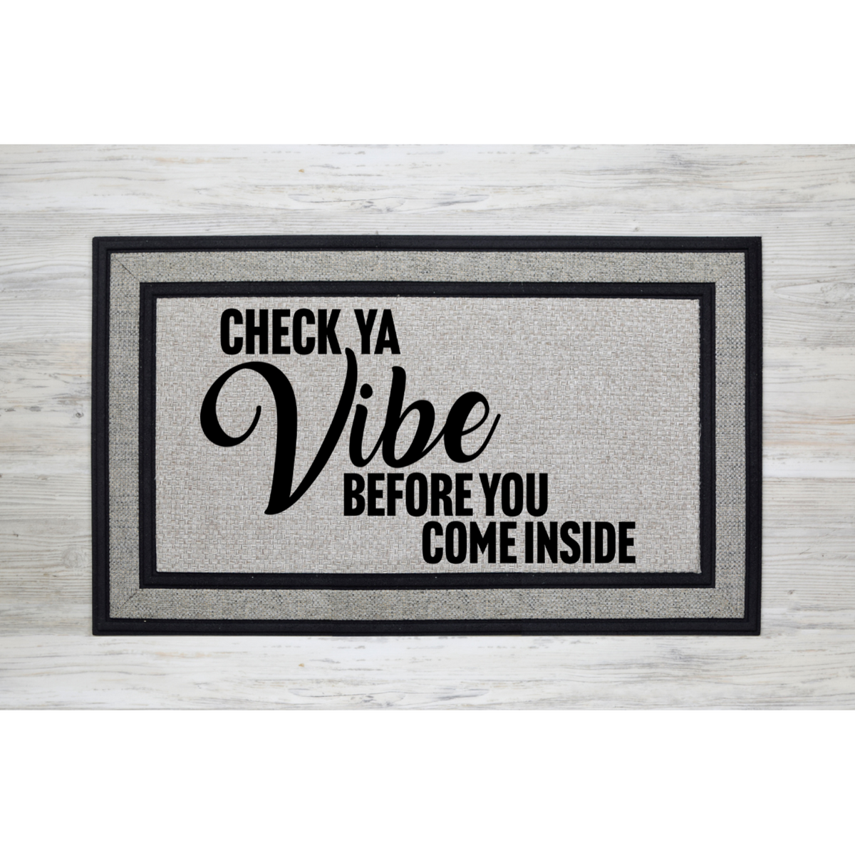 Good Vibes Only, Welcome Mat, Funny Doormat, Custom Doormat