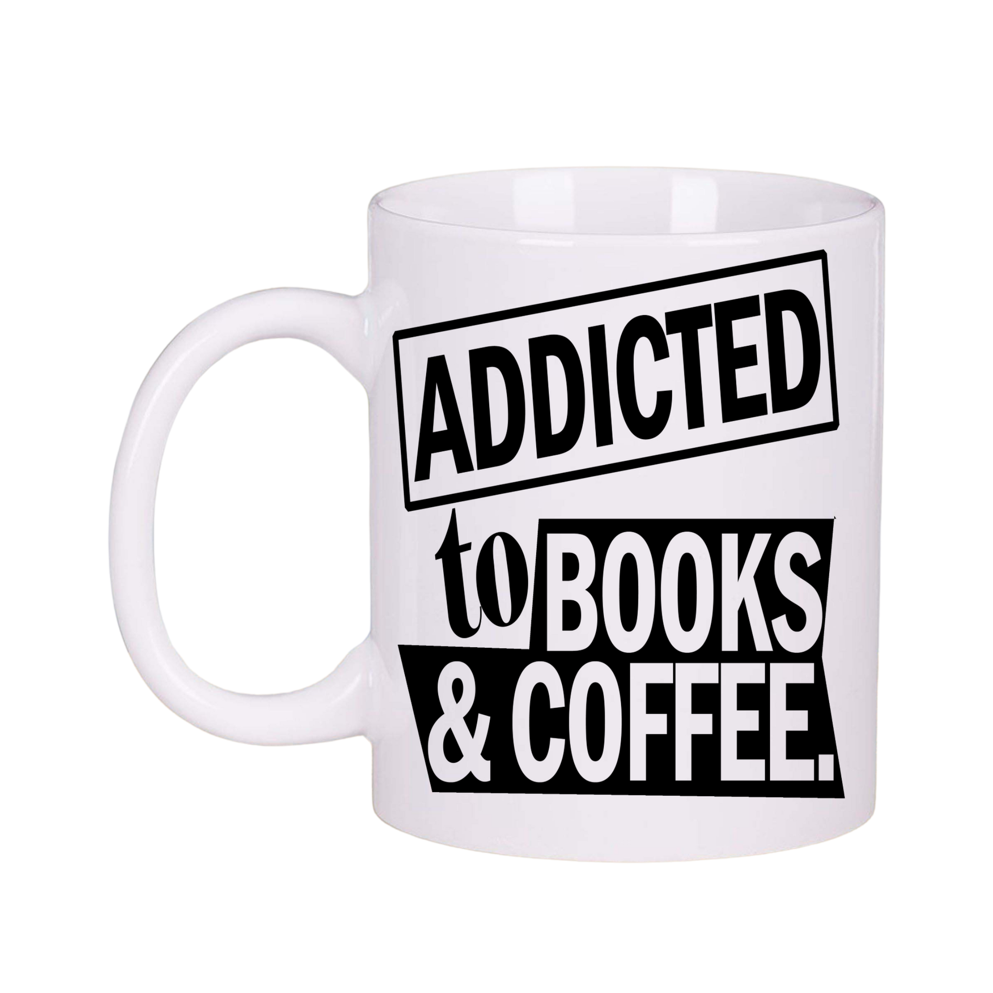 Book and Coffee Lovers Coffee Mug
