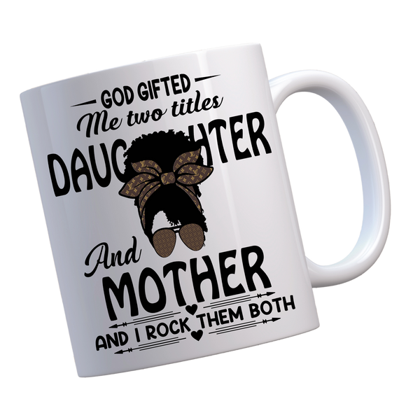 Daughter Mother Appreciation Coffee Mugs Gift Set