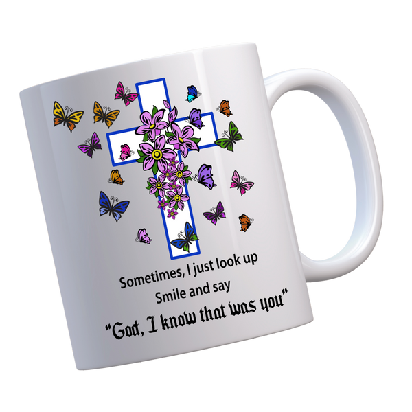 Christian Faith Cross Coffee Mug