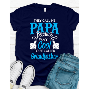 Grandfather Papa Grandfather T-shirt