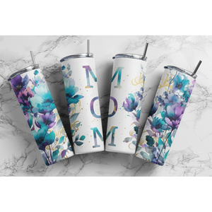 20oz Mom Floral Watercolor Tumbler197094450139