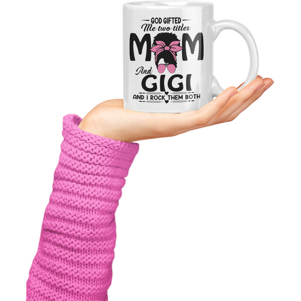 Mom Gigi Appreciation Inspiration Gift Mug Set