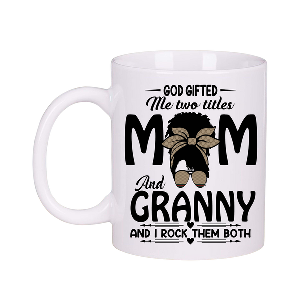 Mom Granny Mother's Day Birthday Appreciation Coffee Mug Gift Set