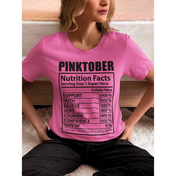 PinkTober Breast Cancer Awareness T-Shirt, Cancer Support, Cancer Survivor Shirt