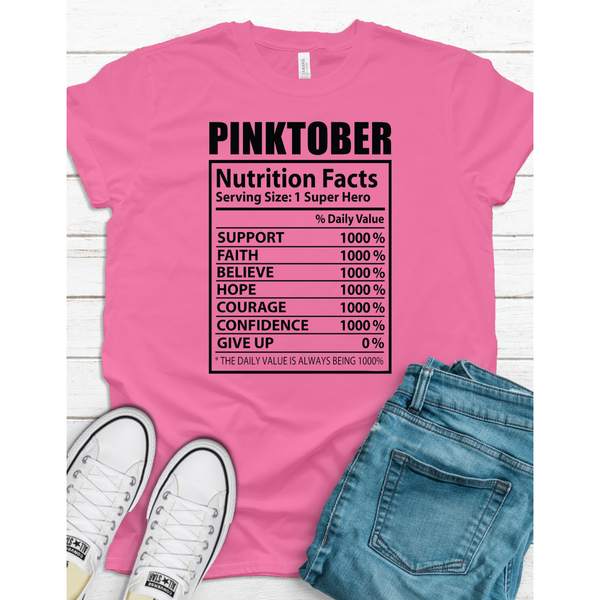 PinkTober Breast Cancer Awareness T-Shirt, Cancer Support, Cancer Survivor Shirt