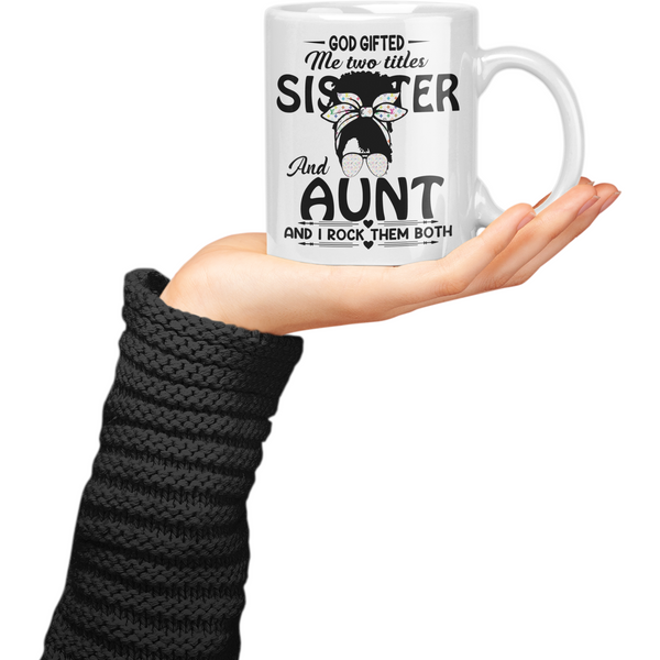 Sister Aunt Inspiration Appreciation Gift for Her Coffee Tea Mug  Inspire Me Positive