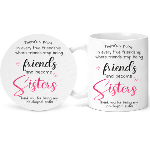 Sister Friends Appreciation Gift Mug 