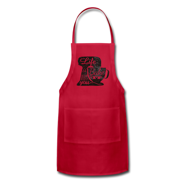 Life is What you Bake it Adjustable Apron - Inspire Me Positive, LLC