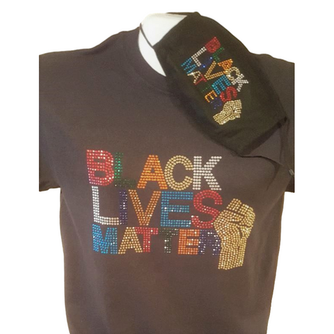 Black Live Matter T-shirt and Mask