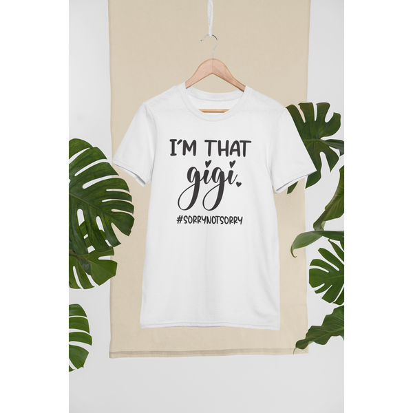 Gigi Funny T-Shirt Inspire Me Positive