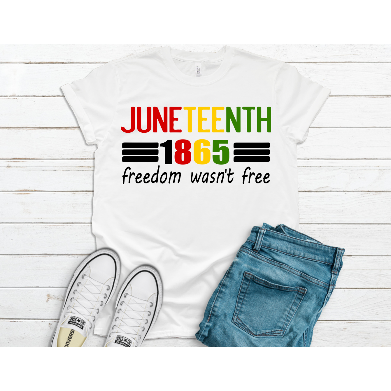 Juneteenth Freedom Wasn't Free T-Shirt - Inspire Me Positive