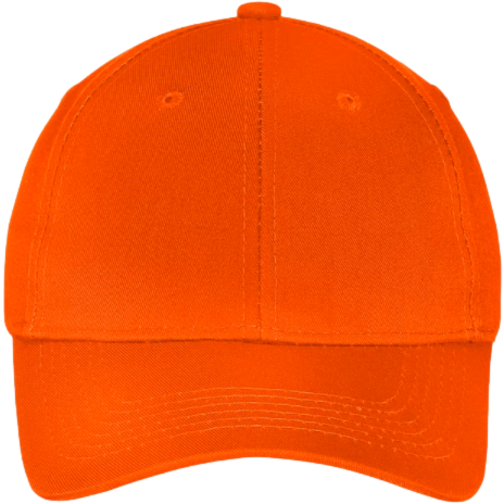Custom Orange Baseball Cap