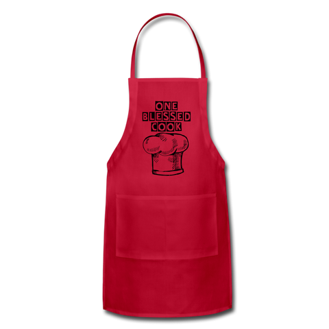 One Blessed Cook Adjustable Apron - Inspire Me Positive, LLC