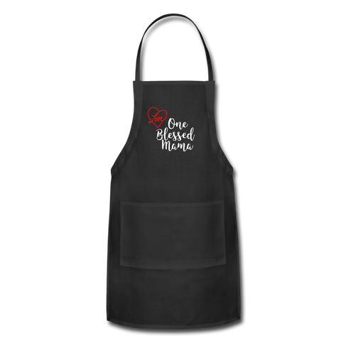 One Blessed Mama Adjustable Apron - Inspire Me Positive, LLC