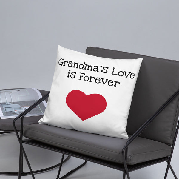 Tribute to Grandma in Heaven Print Accent Pillow - Inspire Me Positive, LLC
