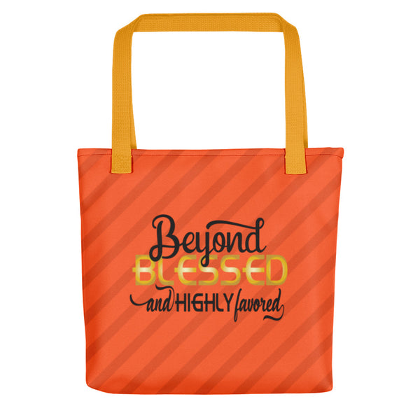 Beyond Blessed Tote bag - Inspire Me Positive, LLC