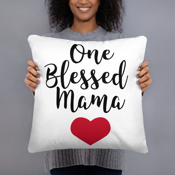 Super Mom Super Tired Super Blessed Accent Pillow - Inspire Me Positive, LLC