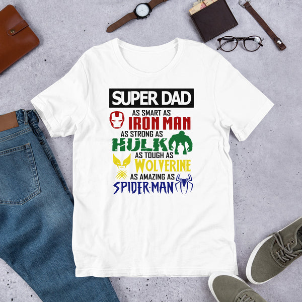 Super Dad Short-Sleeve T-Shirt - Inspire Me Positive, LLC