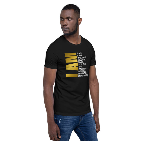 I Am A Black Man Statement T-Shirt - Inspire Me Positive, LLC